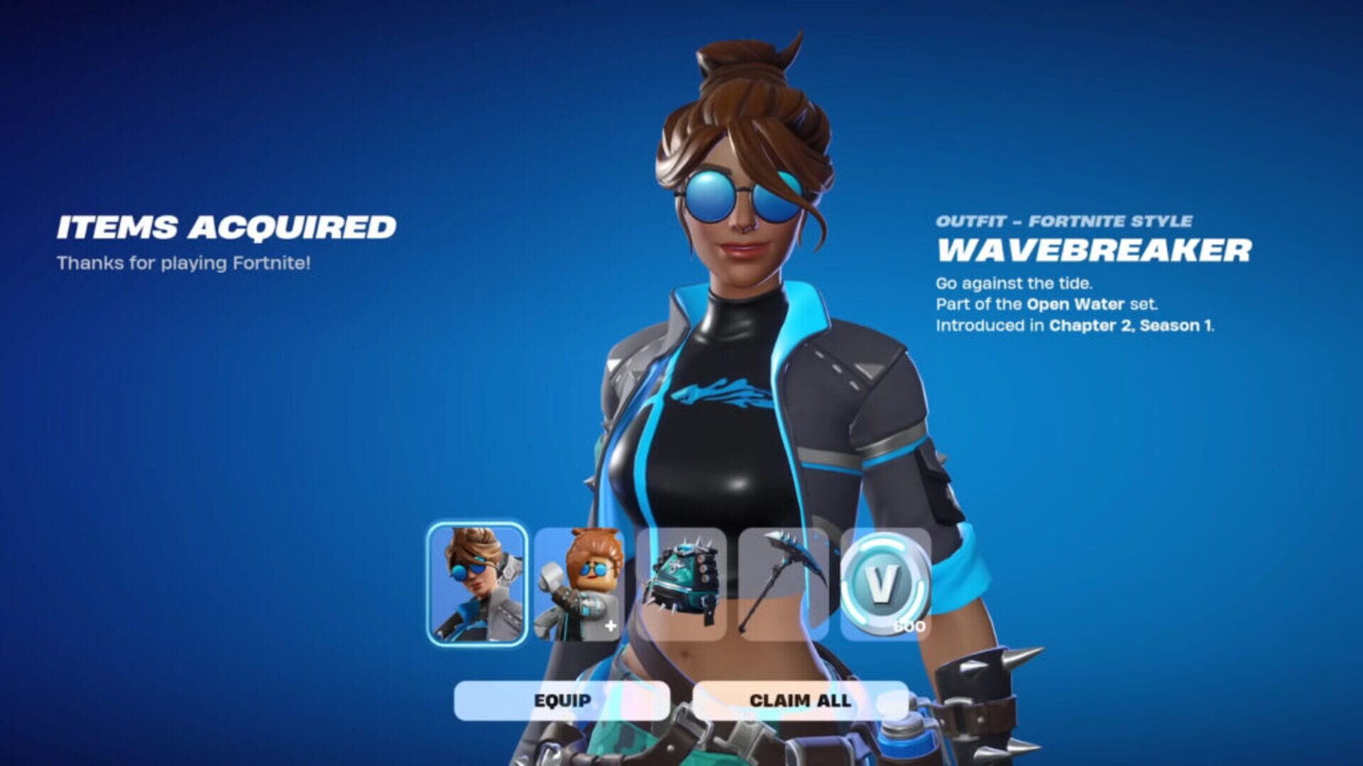 Foto do jogo Fortnite: The Wavebreaker Pack