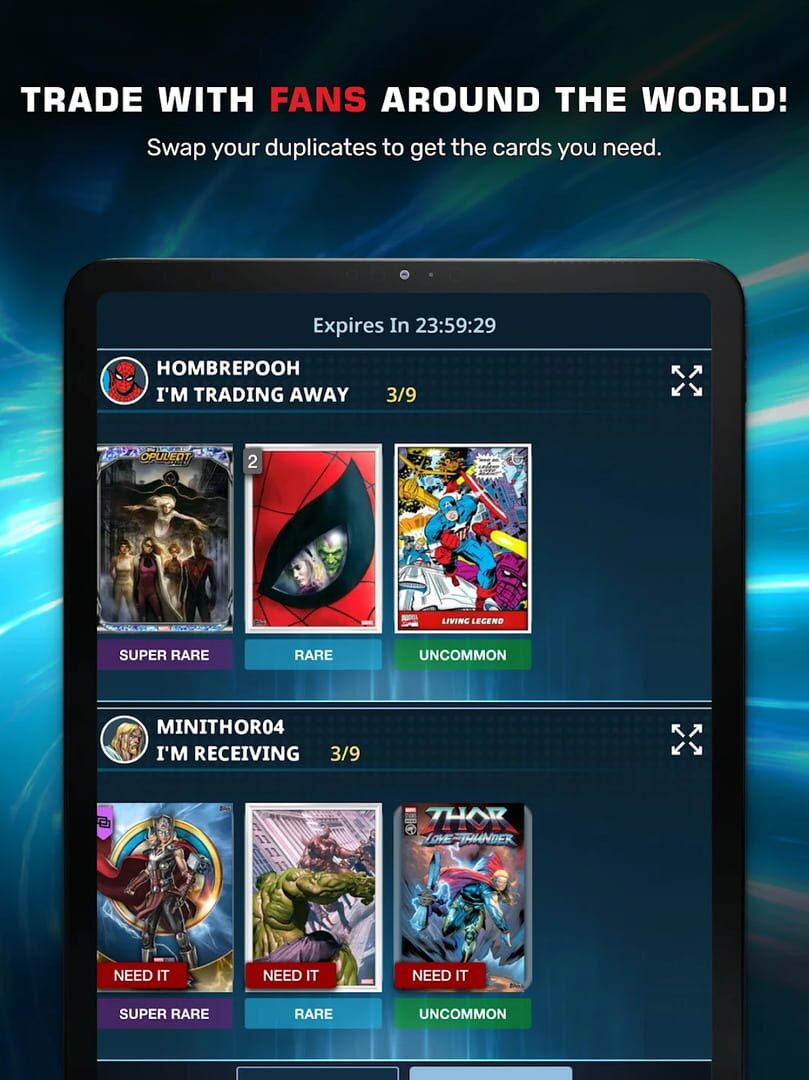 Foto do jogo Marvel Collect! by Topps