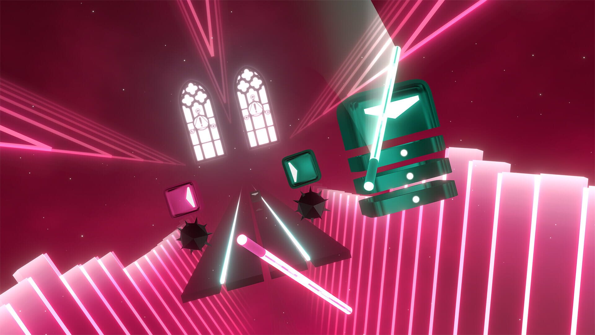Foto do jogo Beat Saber: Panic! at the Disco - "Emperor's New Clothes"