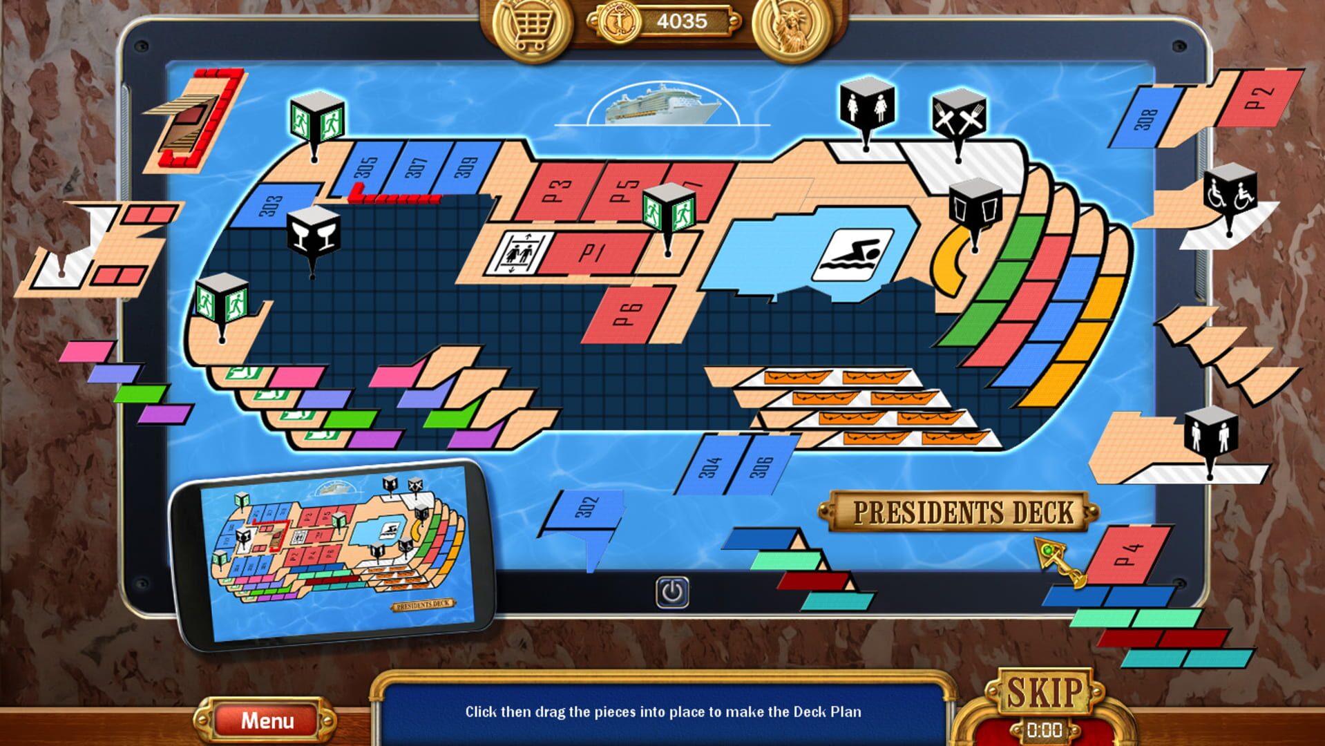 Foto do jogo Vacation Adventures Cruise Director 2
