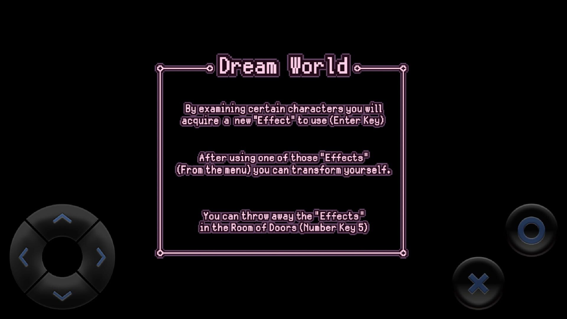 Foto do jogo Yume Nikki