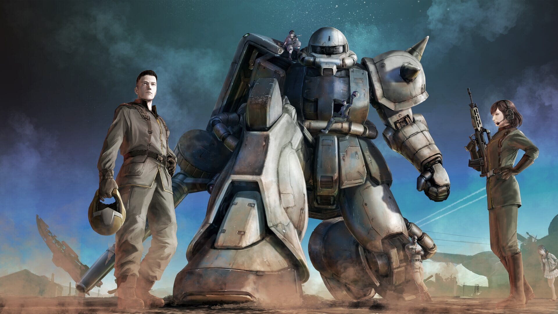 Foto do jogo Mobile Suit Gundam Battle Operation 2