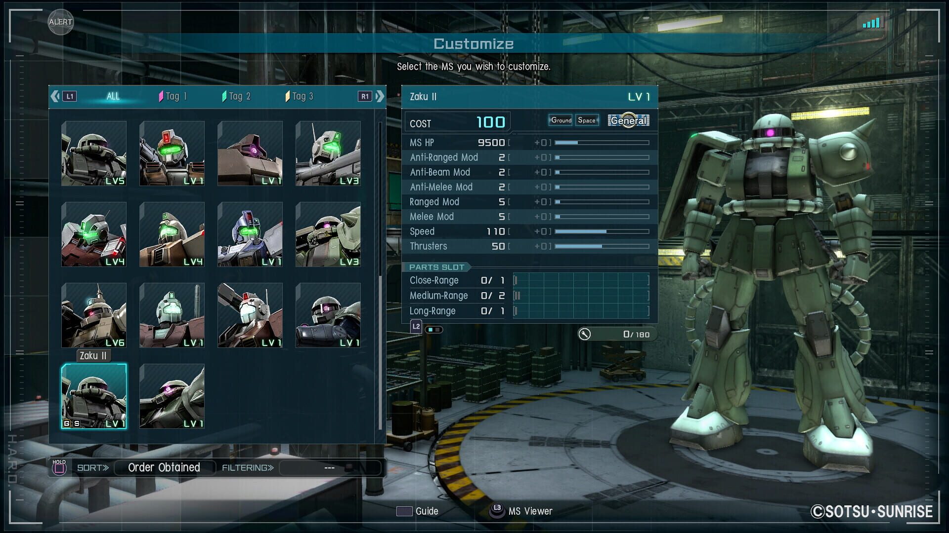 Foto do jogo Mobile Suit Gundam Battle Operation 2