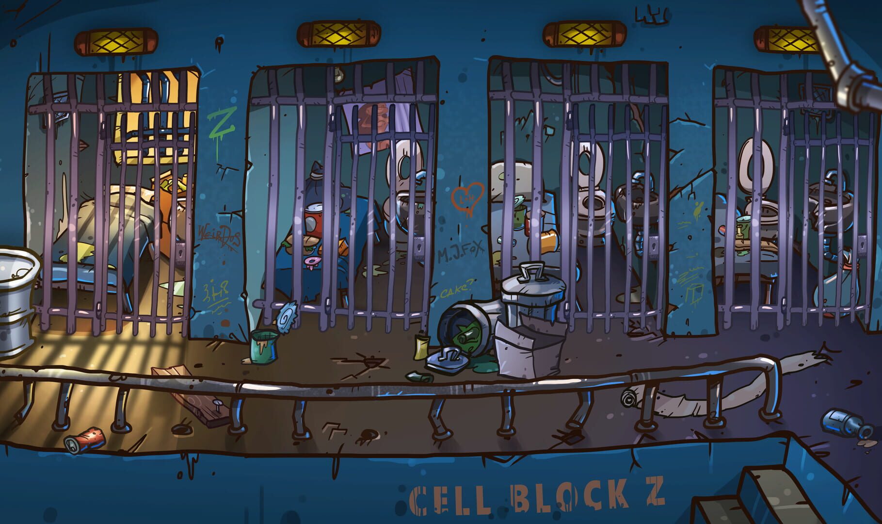 Foto do jogo Scheming Through the Zombie Apocalypse: Episode 2 - Caged