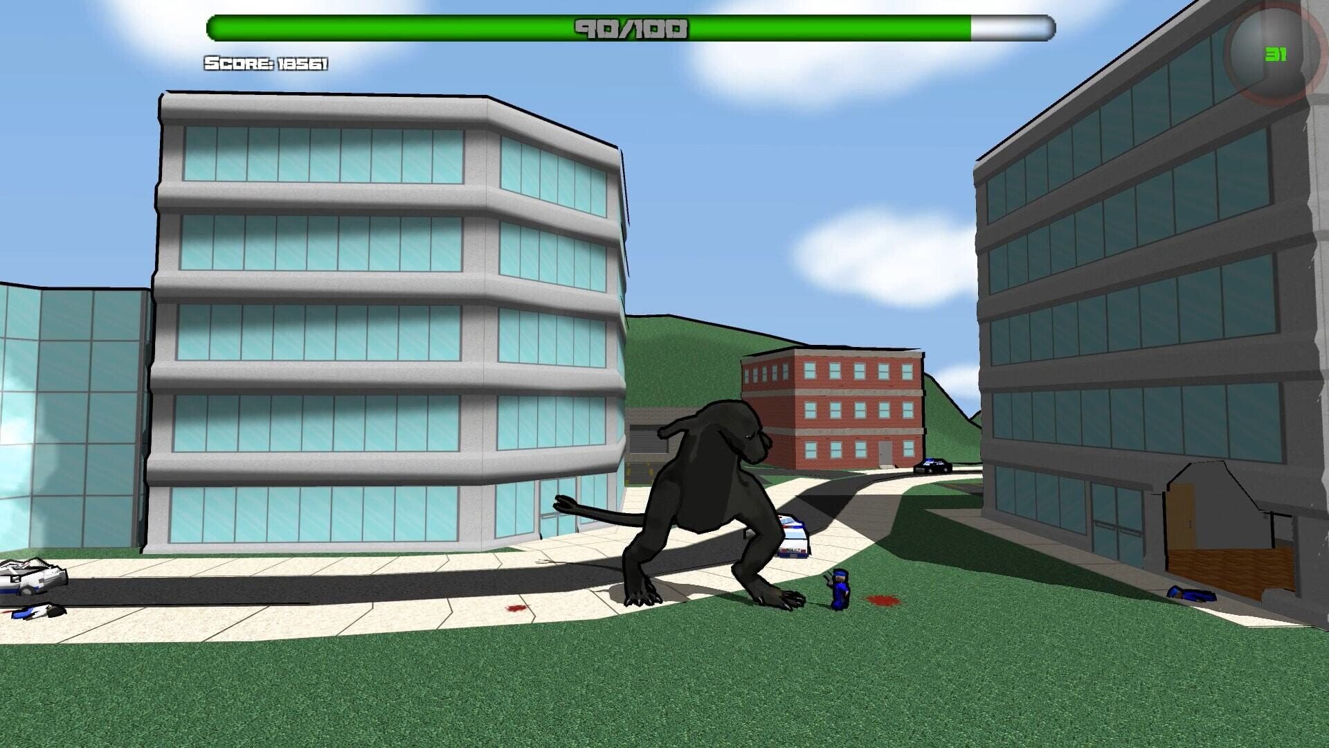 Foto do jogo Attack of the Giant Mutant Lizard