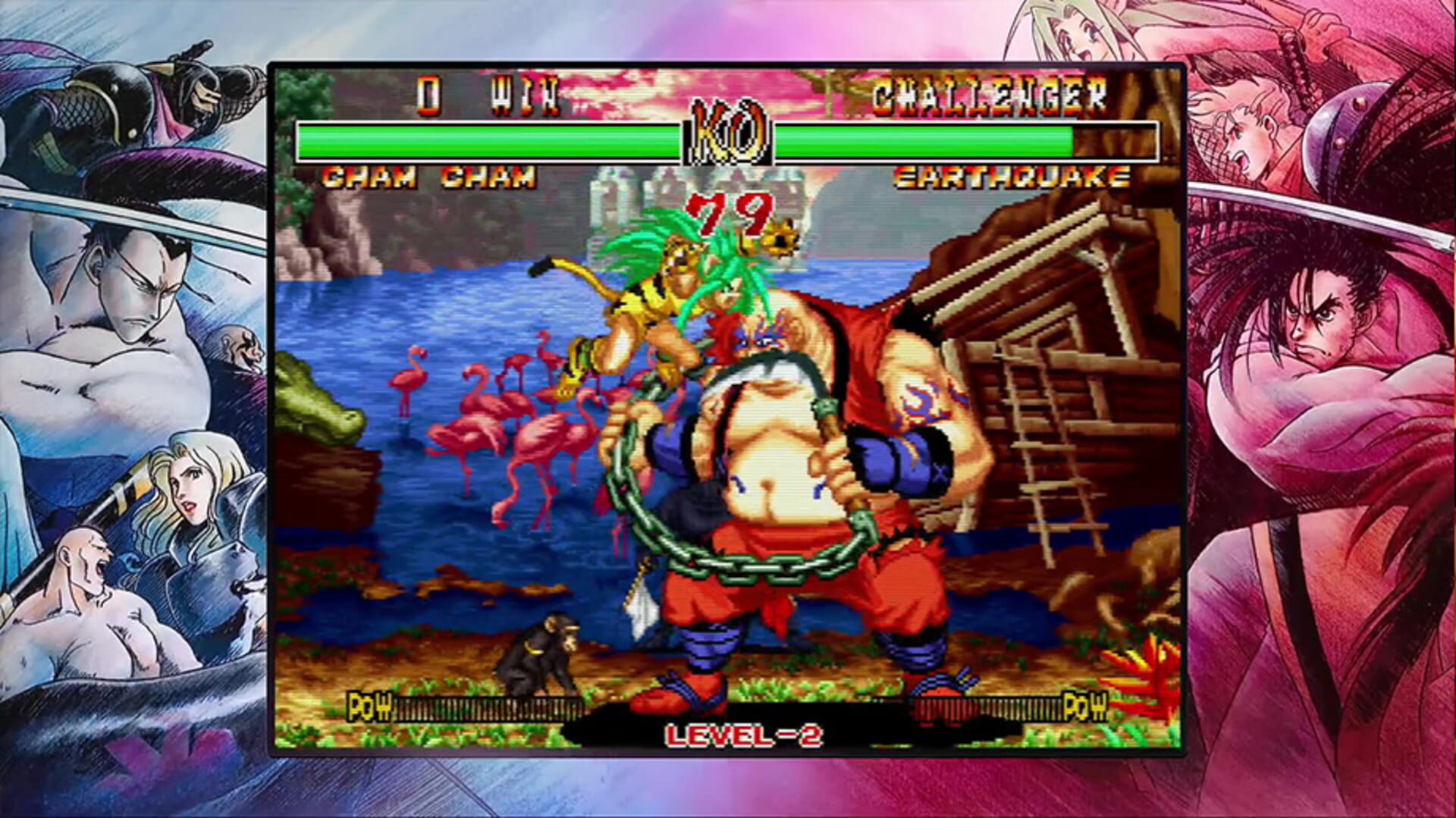 Foto do jogo Samurai Shodown NeoGeo Collection