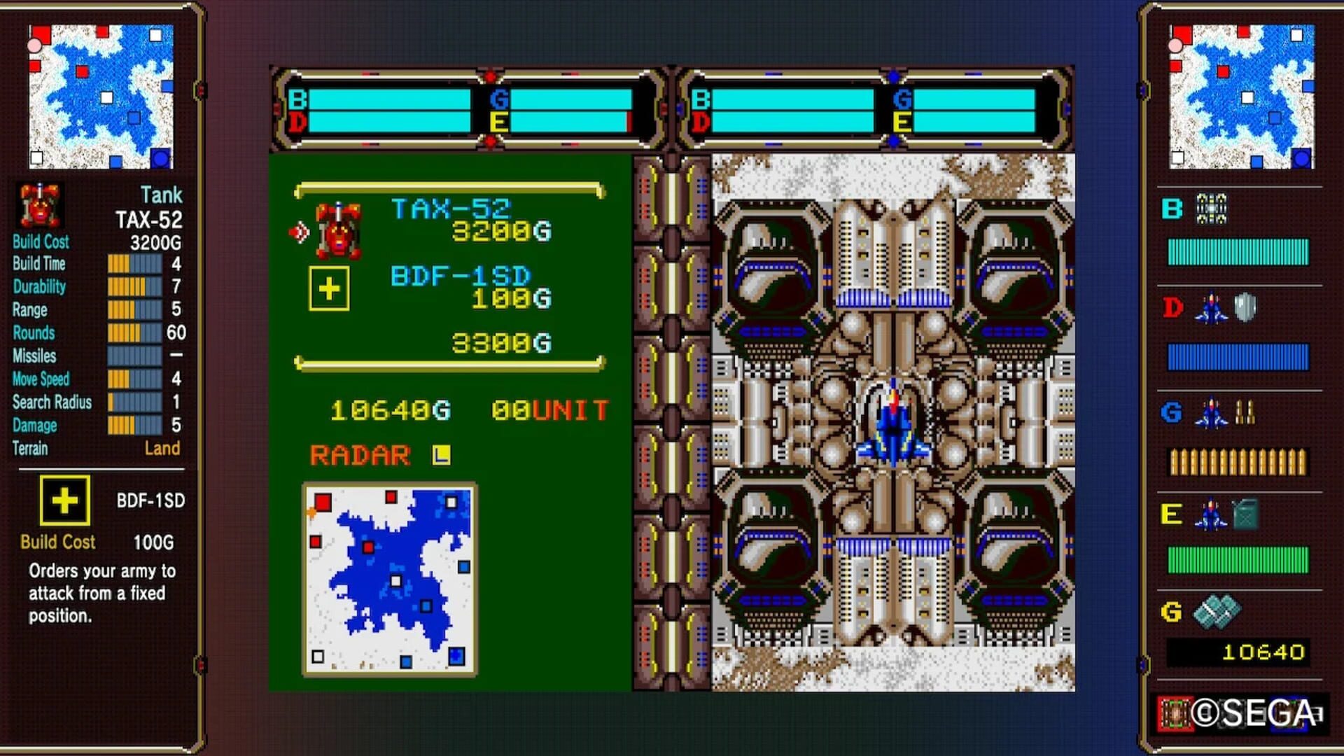 Foto do jogo Sega Ages Herzog Zwei