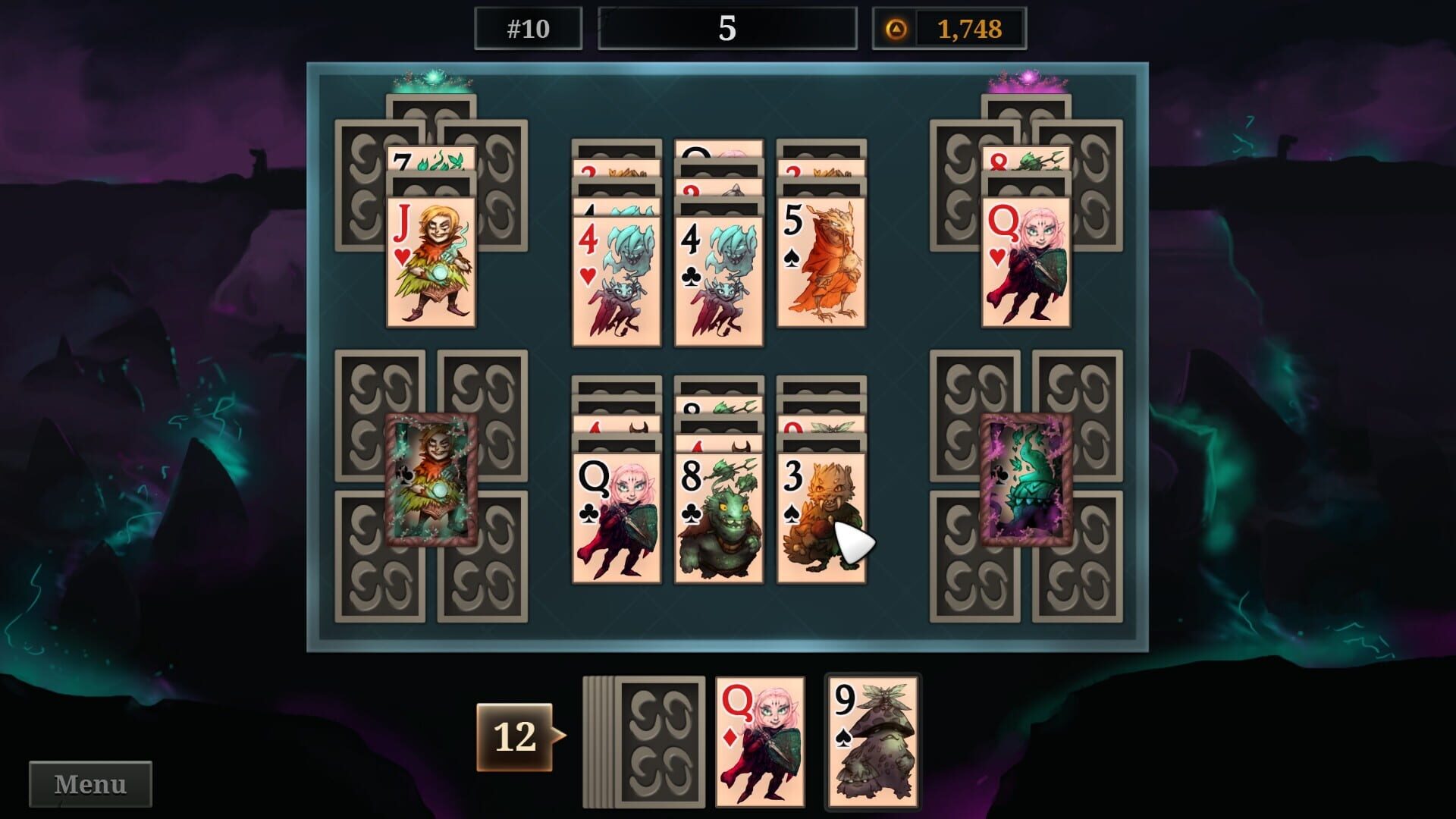 Foto do jogo Faerie Solitaire Dire