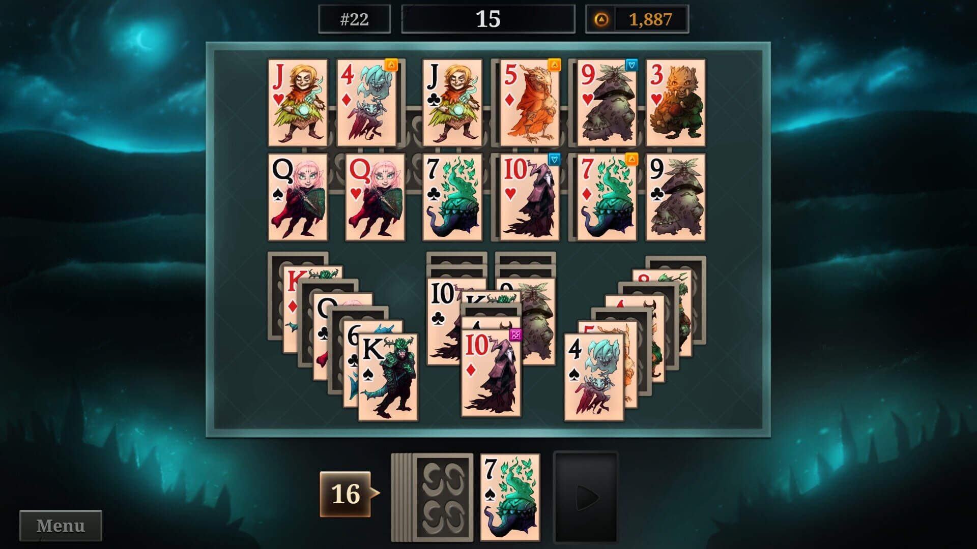 Foto do jogo Faerie Solitaire Dire