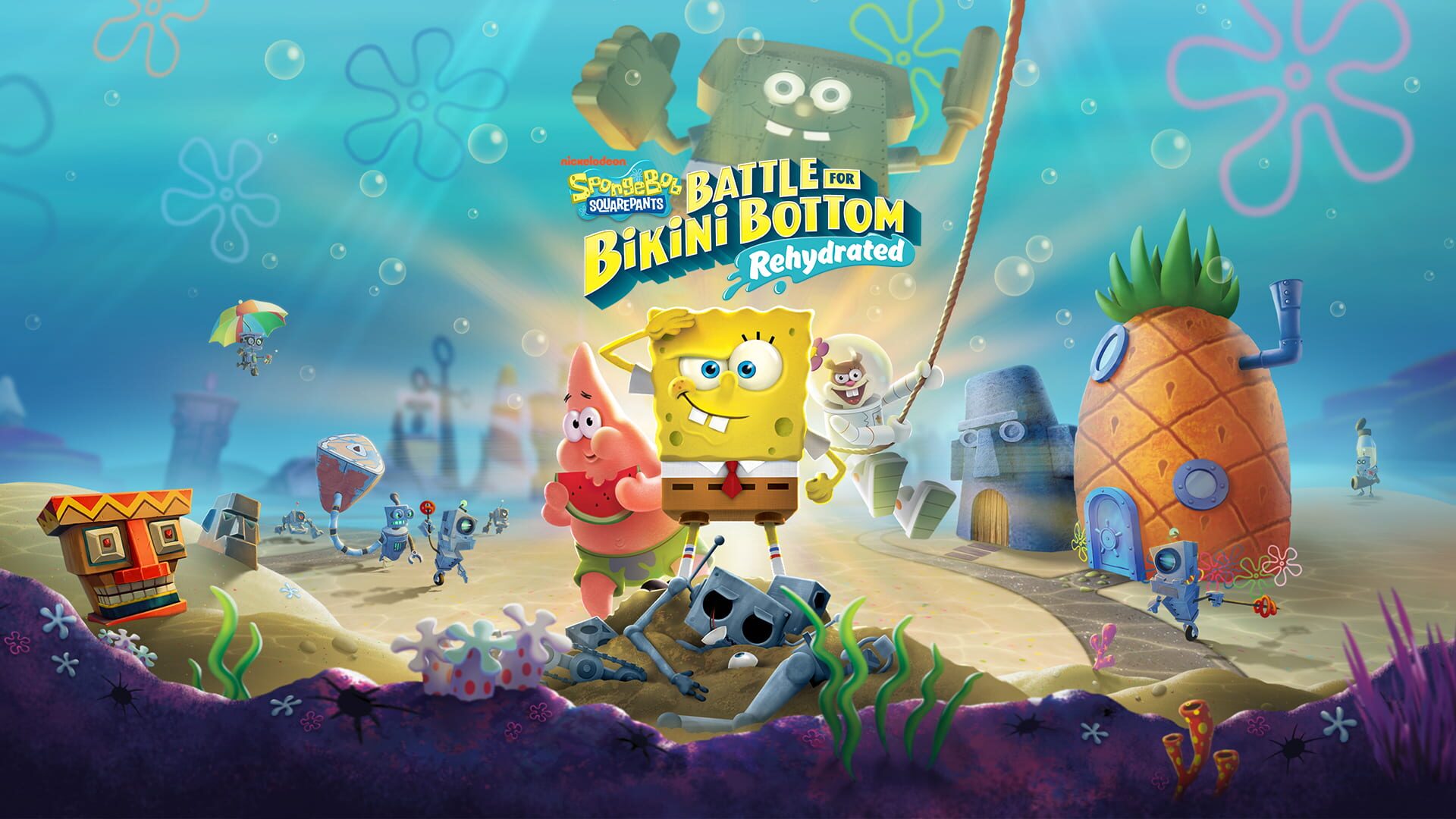 Foto do jogo SpongeBob SquarePants: Battle for Bikini Bottom - Rehydrated
