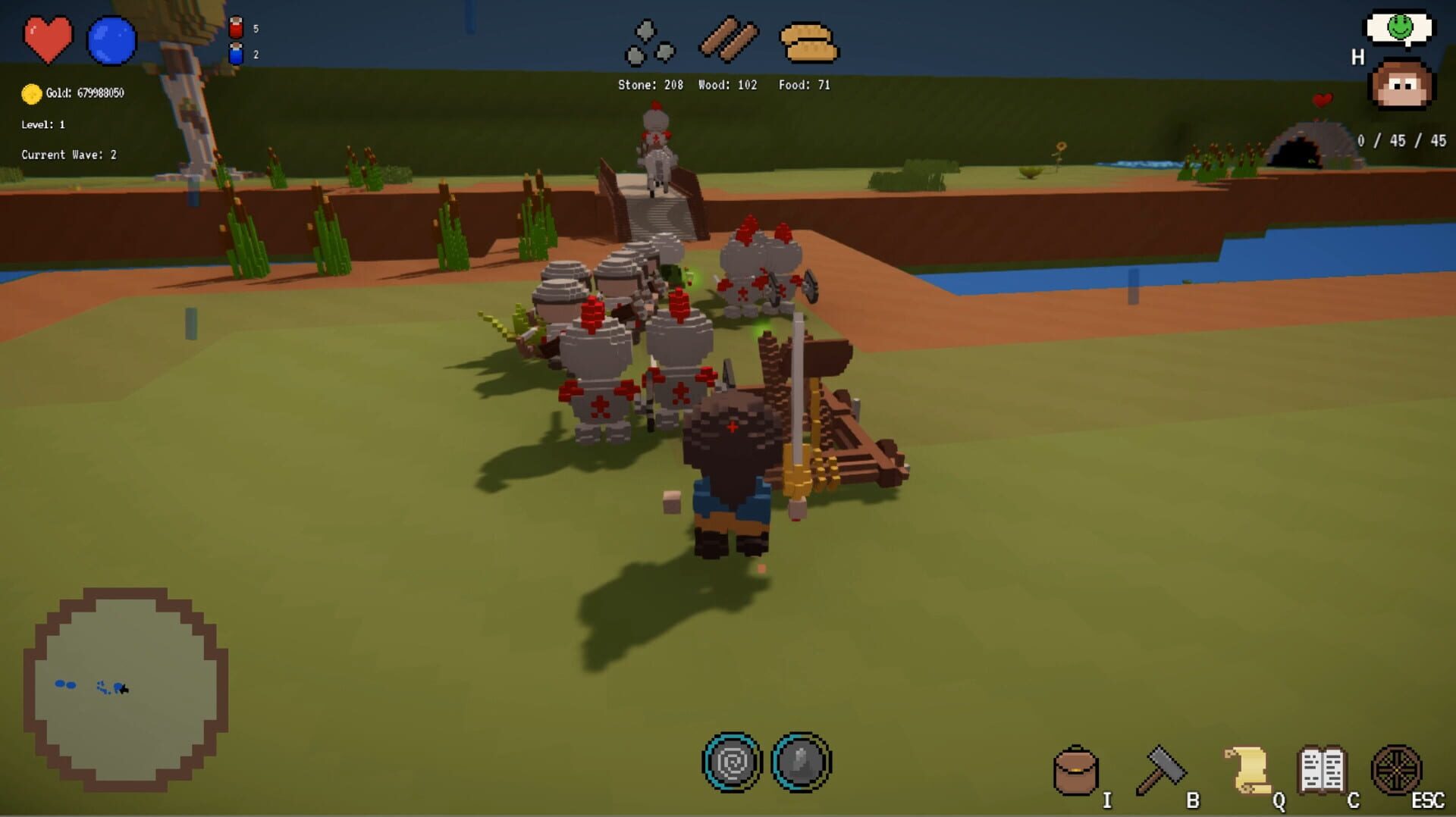 Foto do jogo Voxel Crusade