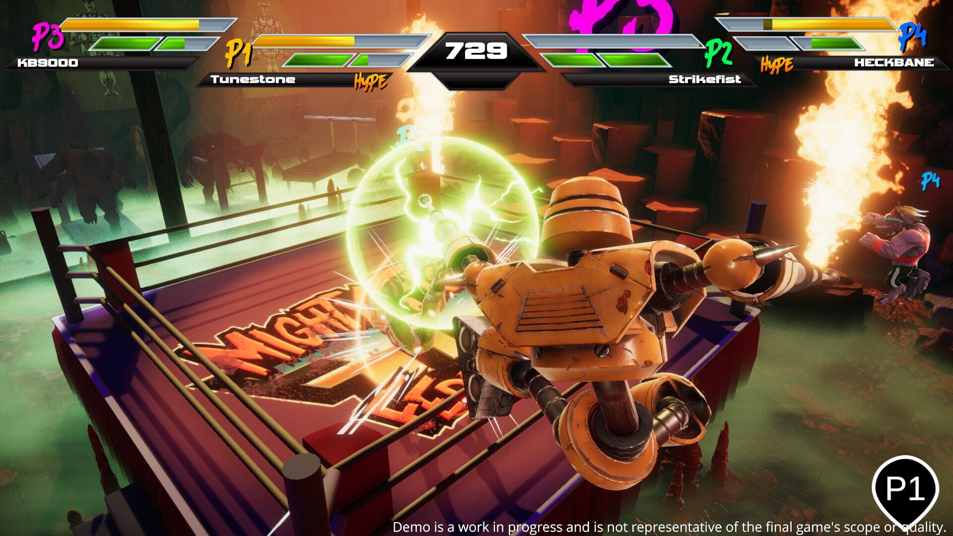 Foto do jogo Mighty Fight Federation