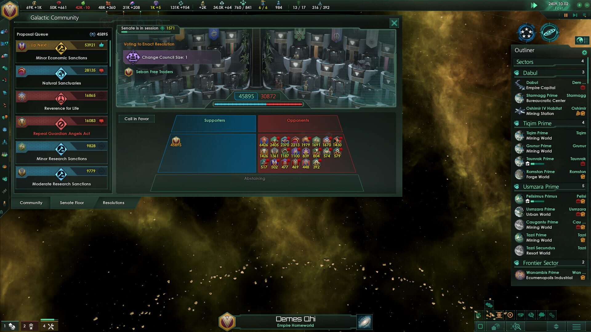 Foto do jogo Stellaris: Federations