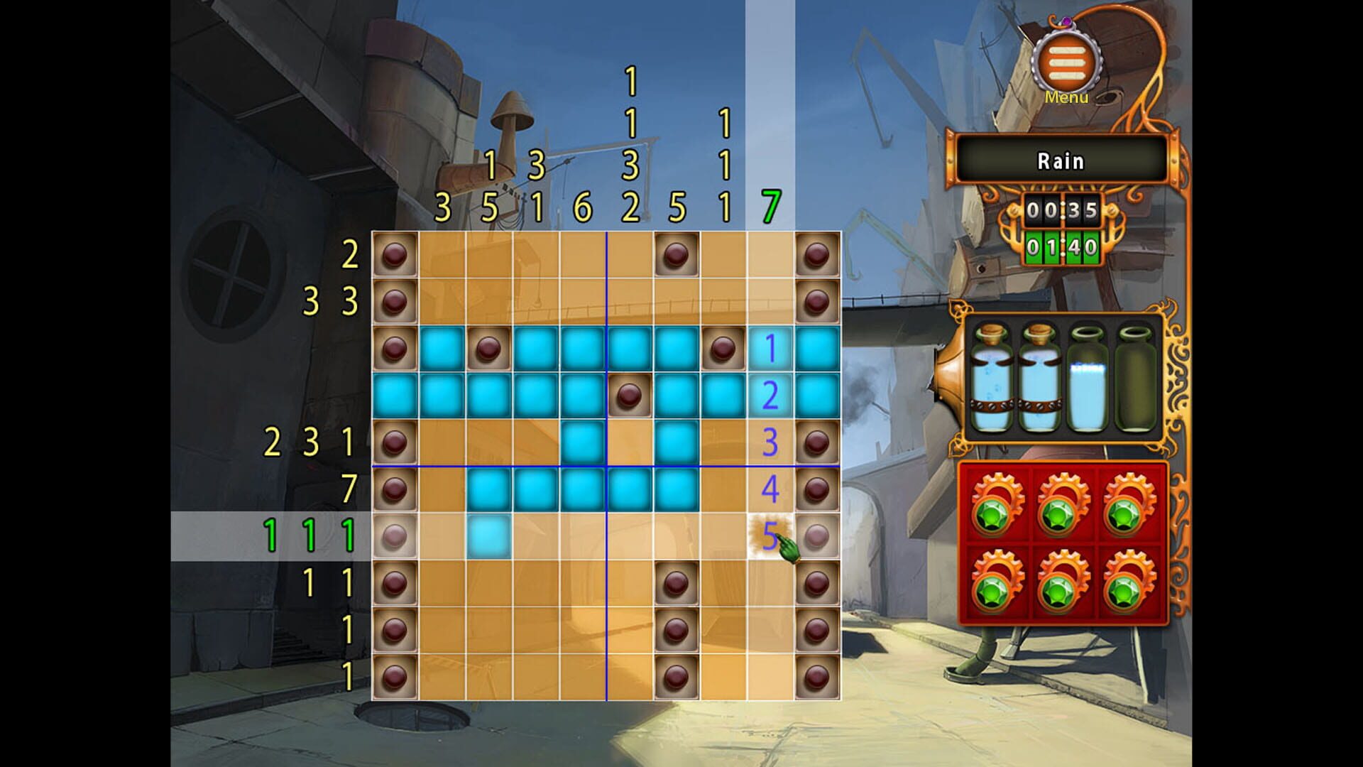 Foto do jogo Gizmos: Steampunk Nonograms