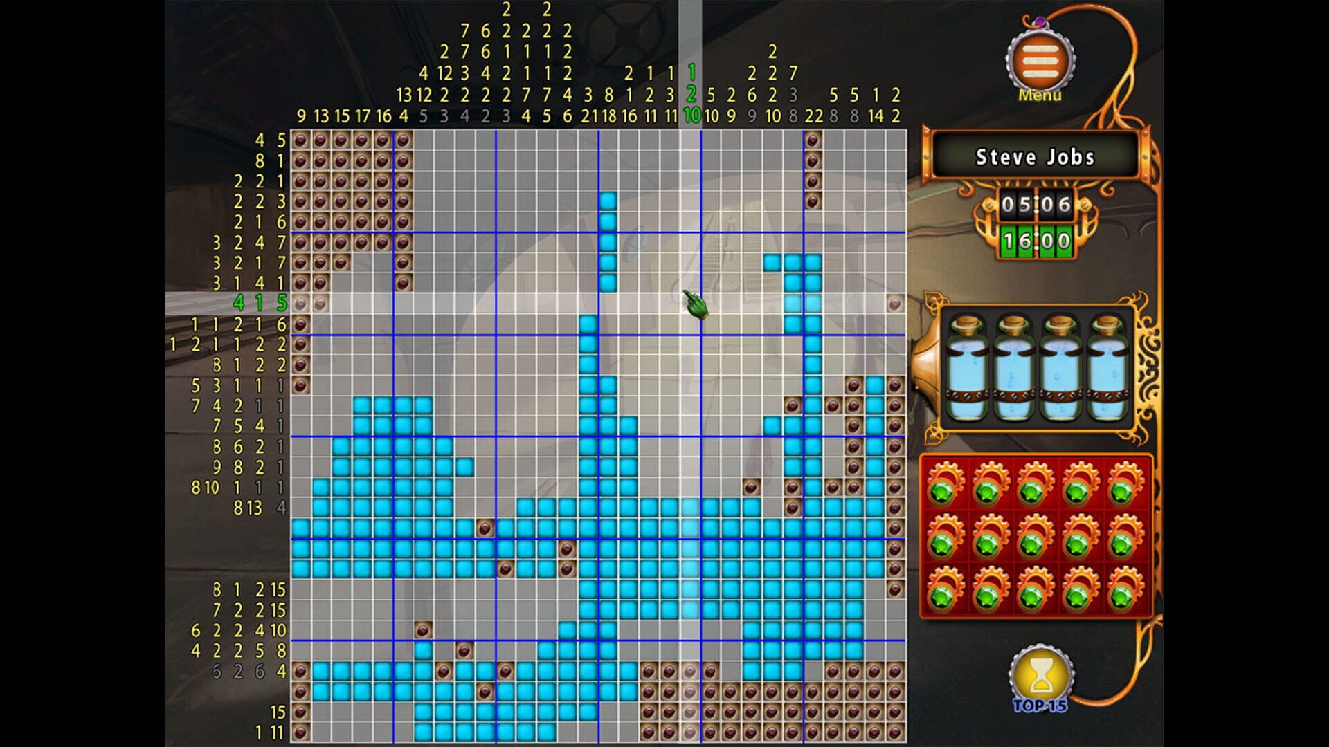 Foto do jogo Gizmos: Steampunk Nonograms