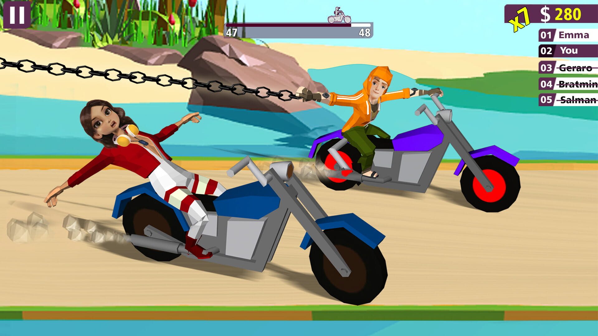 Foto do jogo Racing Bike Fight