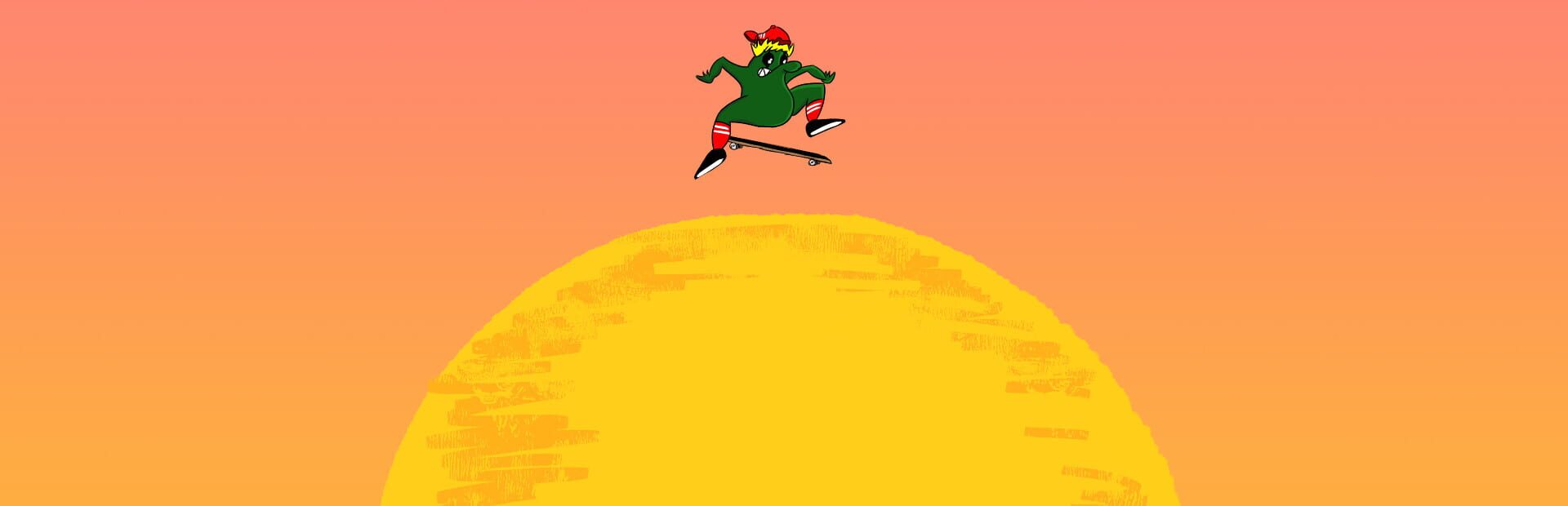 Foto do jogo Skater Frog