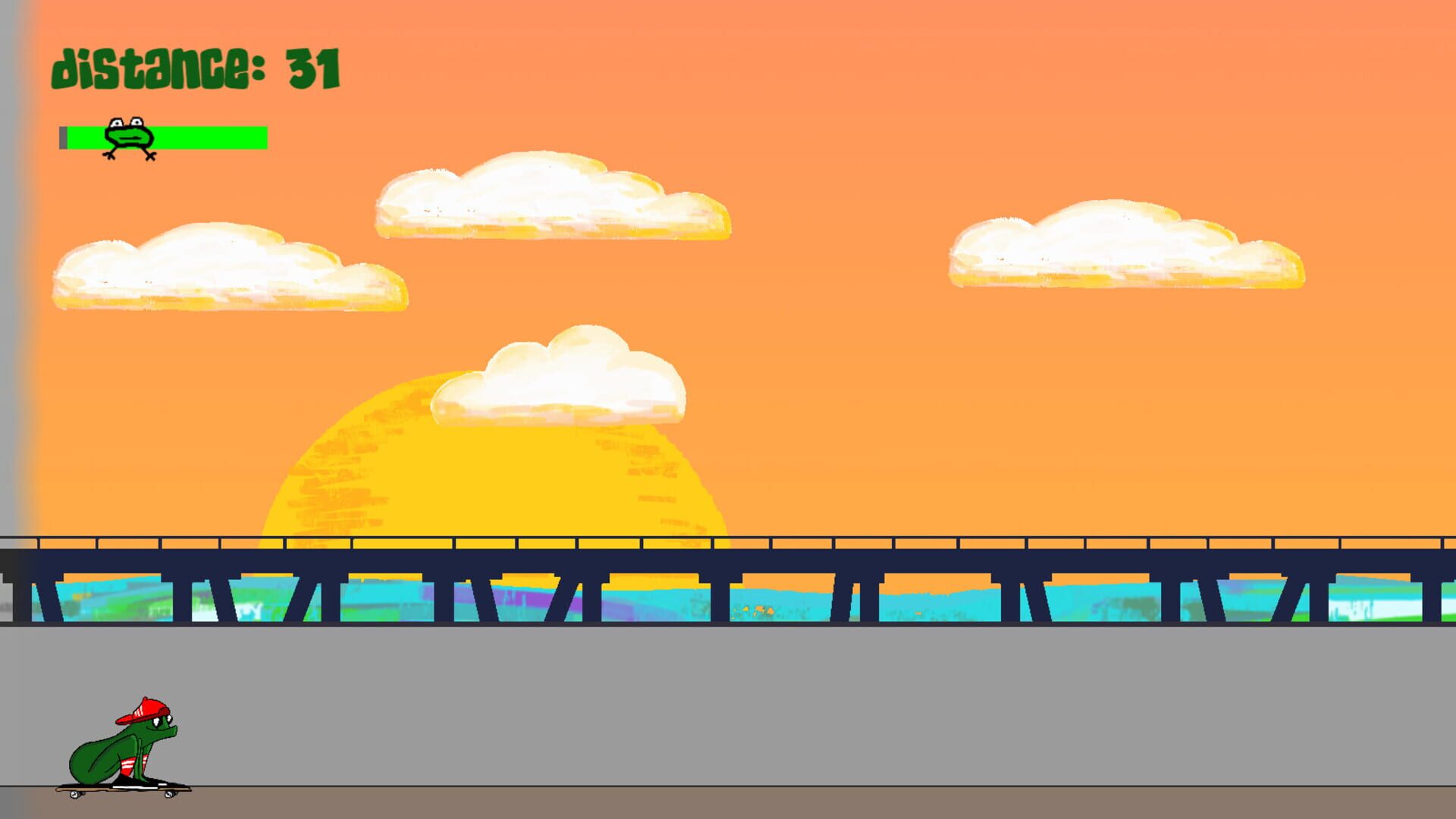 Foto do jogo Skater Frog