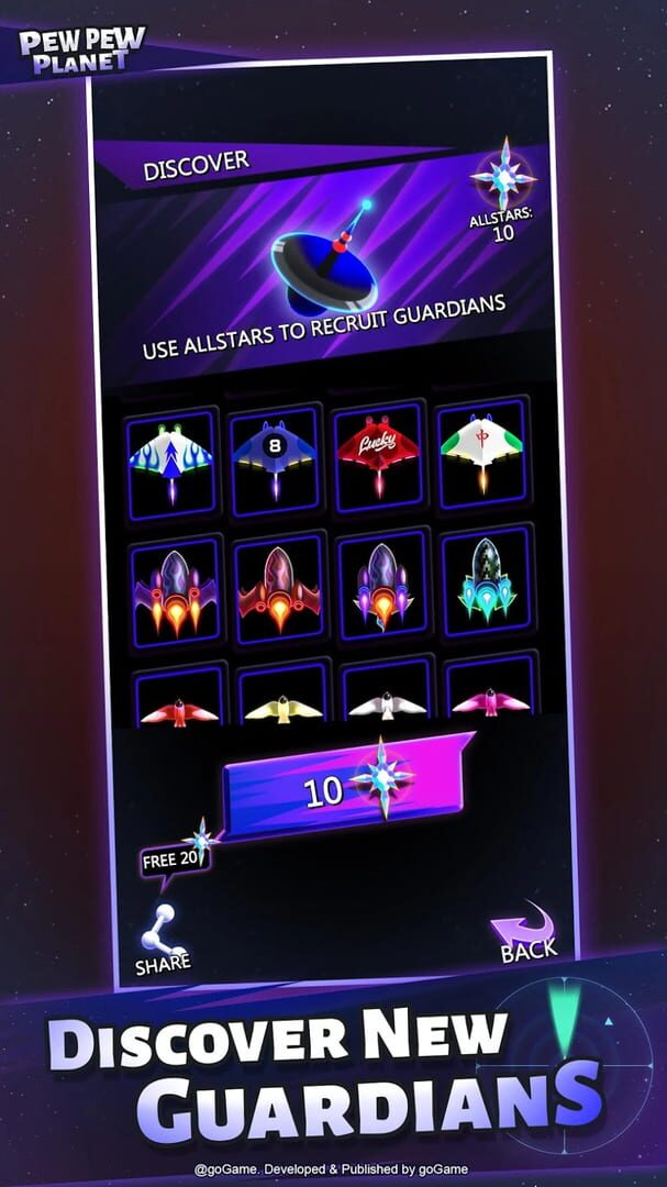 Foto do jogo Pew Pew Planet