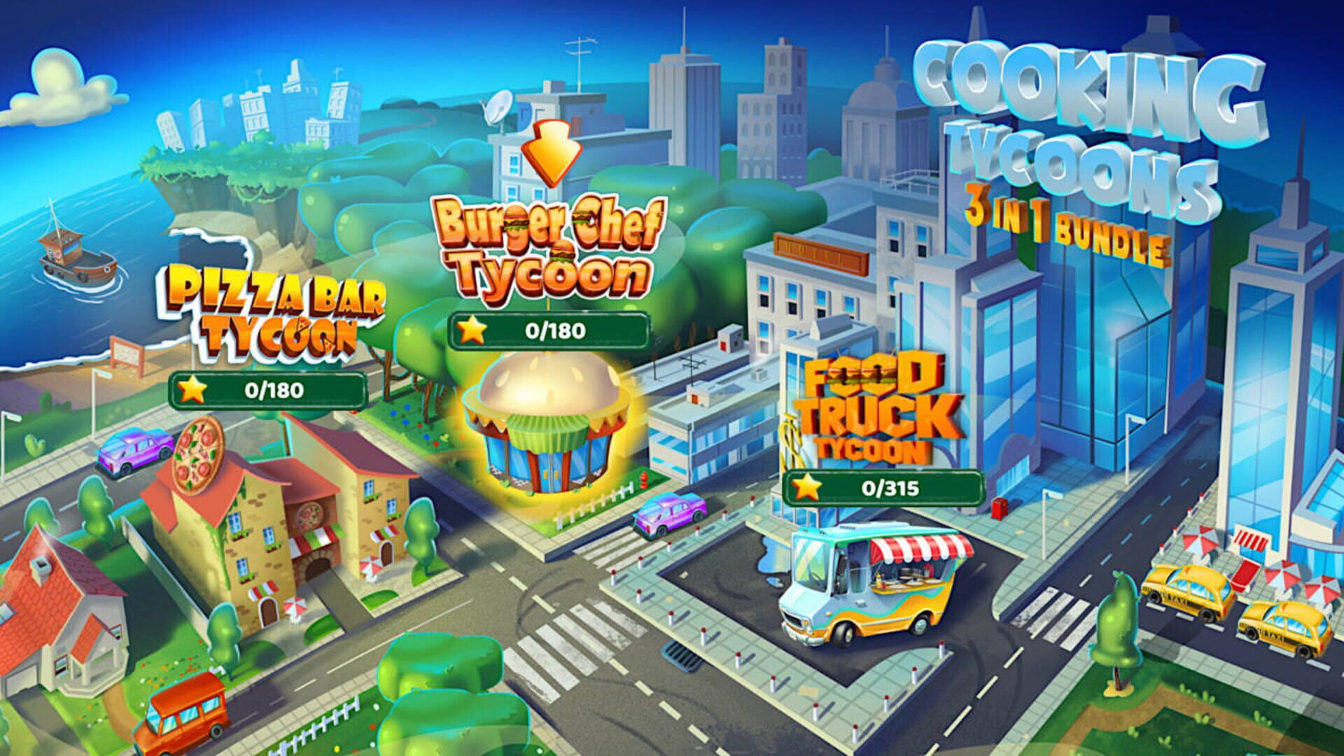 Foto do jogo Cooking Tycoons: 3 in 1 Bundle