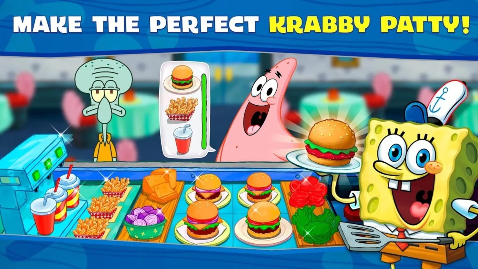 Foto do jogo SpongeBob: Krusty Cook-Off