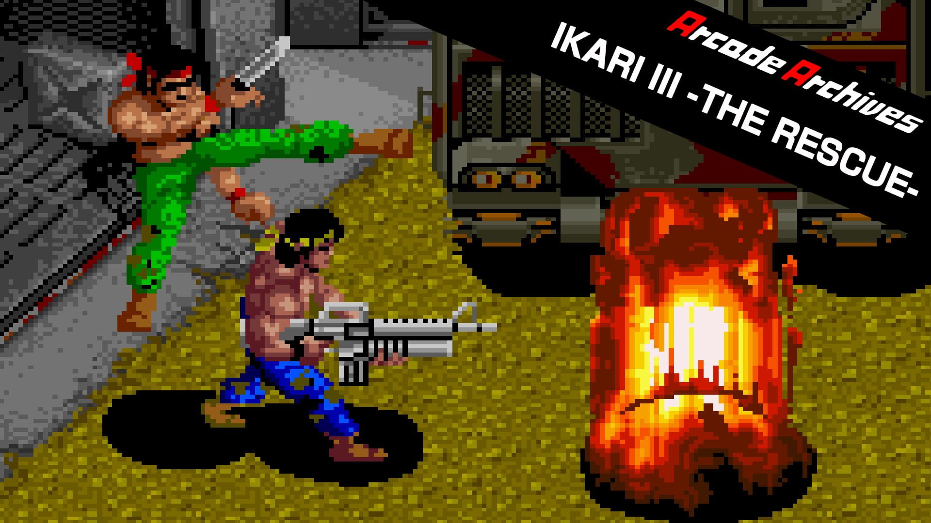 Foto do jogo Arcade Archives: Ikari III - The Rescue