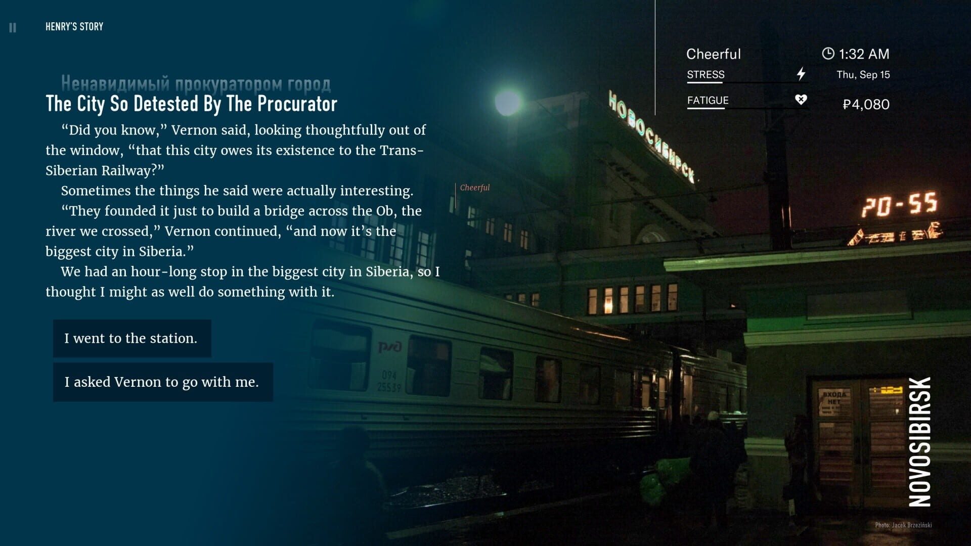 Foto do jogo Wanderlust: Transsiberian