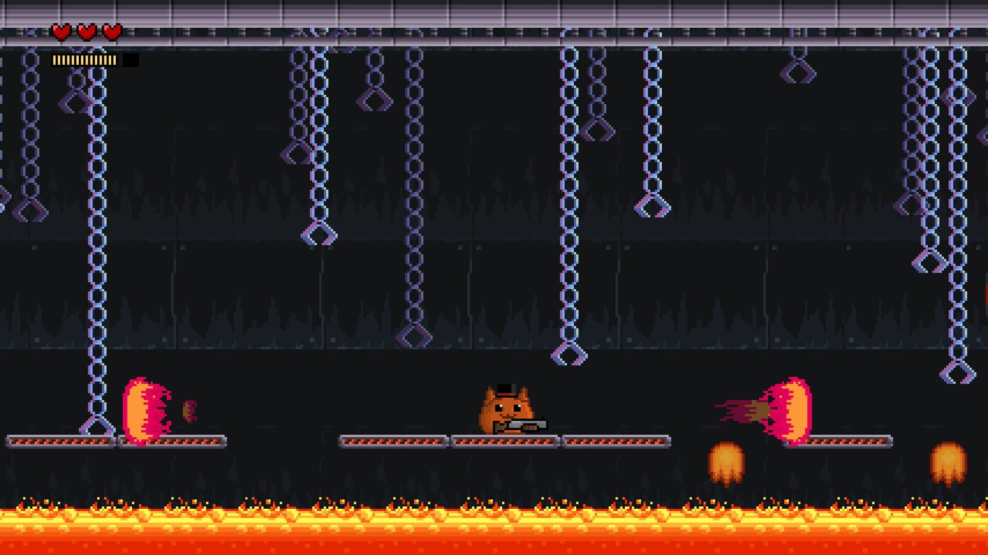 Foto do jogo FatCat with Hat: Reload the Powergun