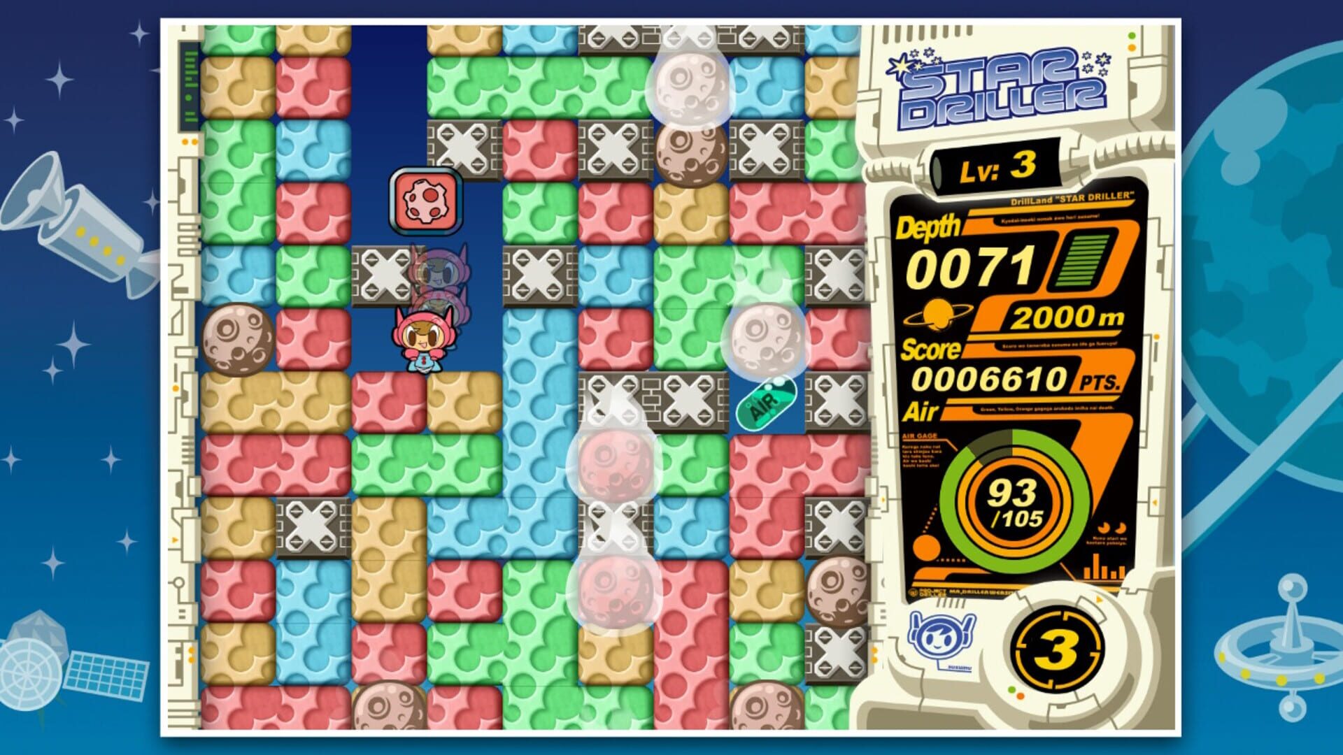 Foto do jogo Mr. Driller: DrillLand