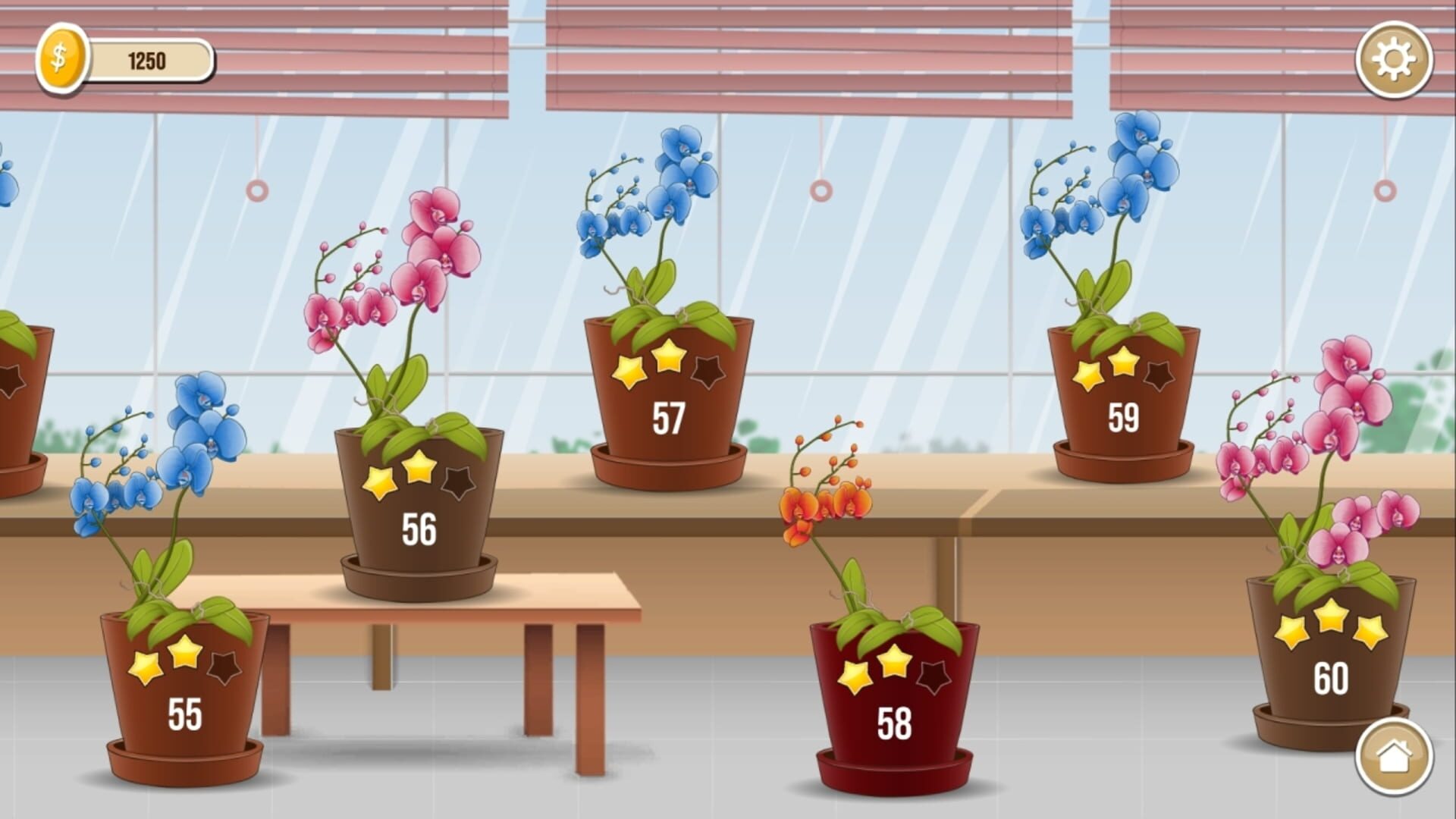 Foto do jogo Solitaire TriPeaks Flowers