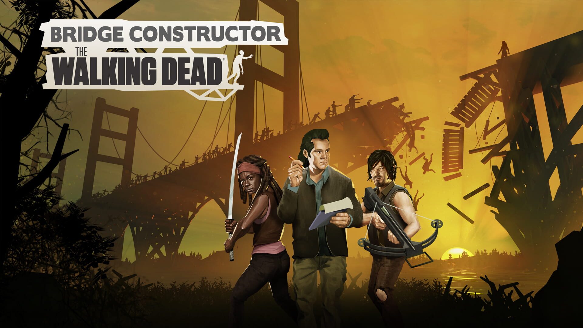 Foto do jogo Bridge Constructor: The Walking Dead