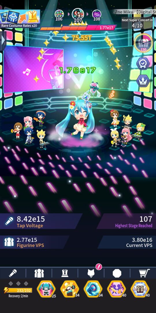 Foto do jogo Hatsune Miku: Tap Wonder