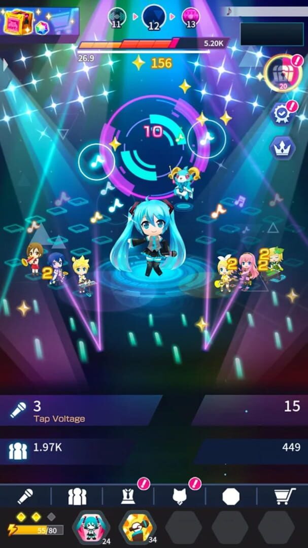Foto do jogo Hatsune Miku: Tap Wonder