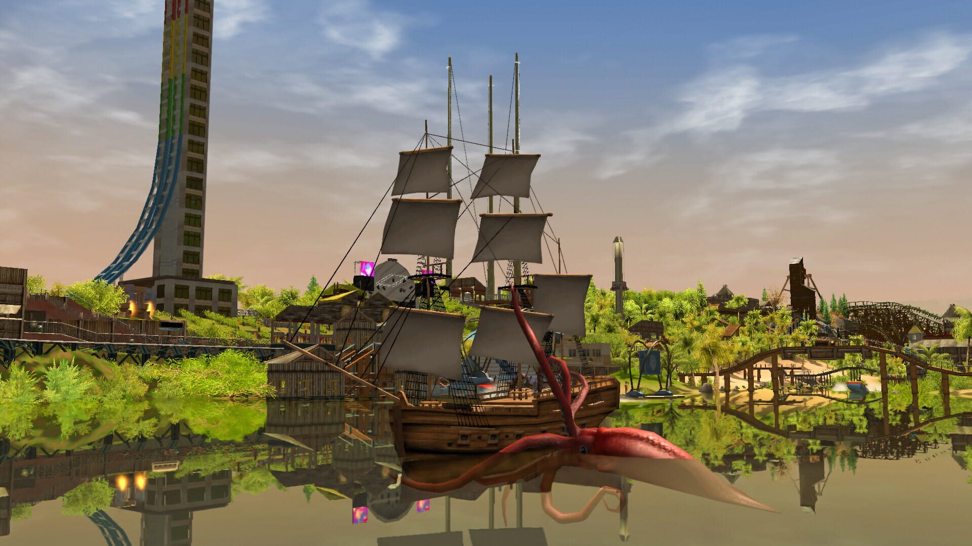 Foto do jogo RollerCoaster Tycoon 3: Complete Edition