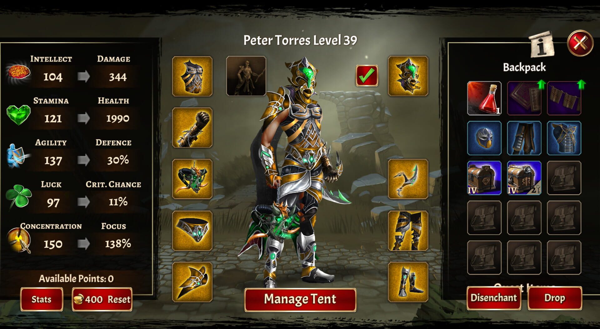 Foto do jogo Eterna: Heroes Fall