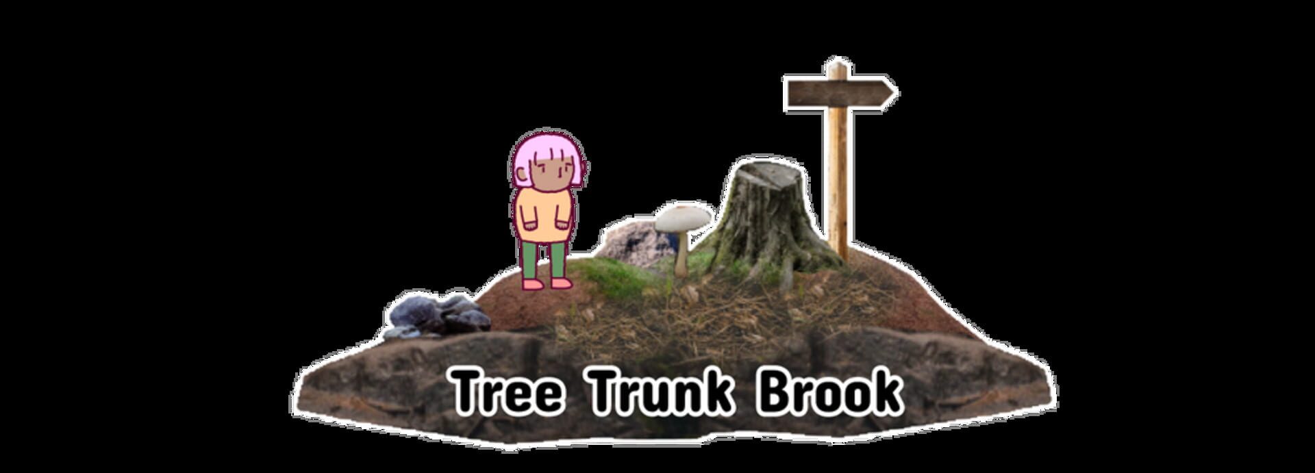 Foto do jogo Tree Trunk Brook