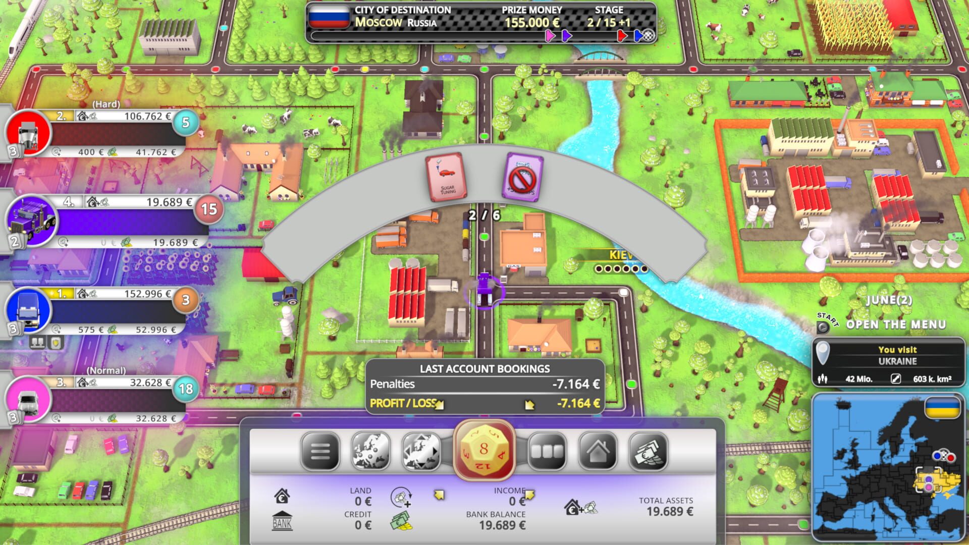 Foto do jogo The MoneyMakers Rallye