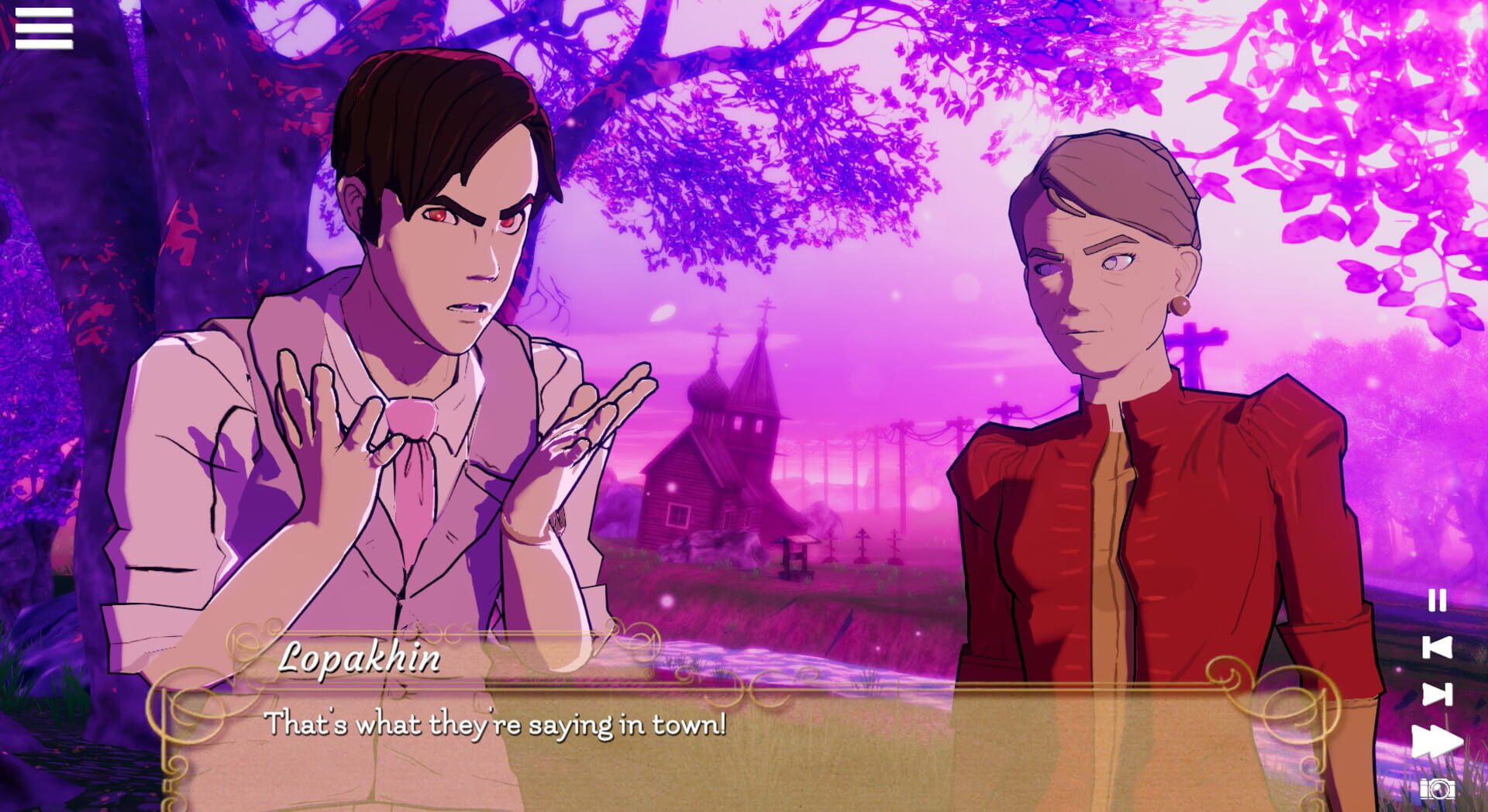 Foto do jogo The Cherry Orchard