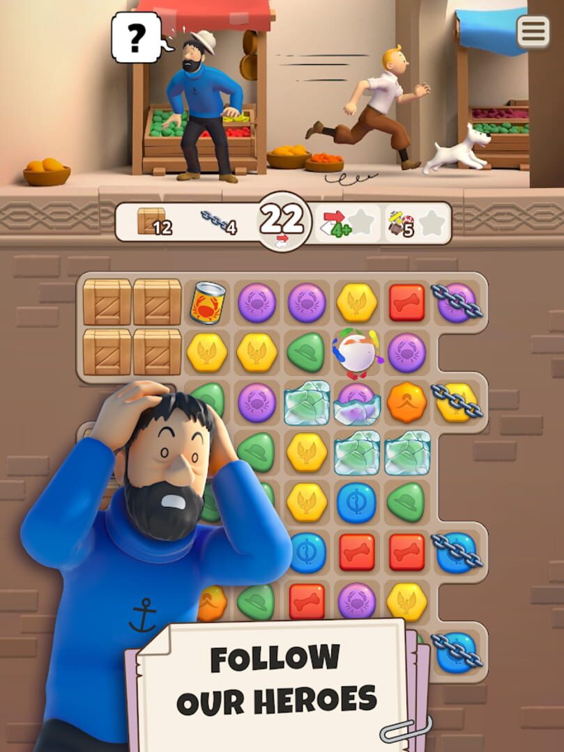 Foto do jogo Tintin Match