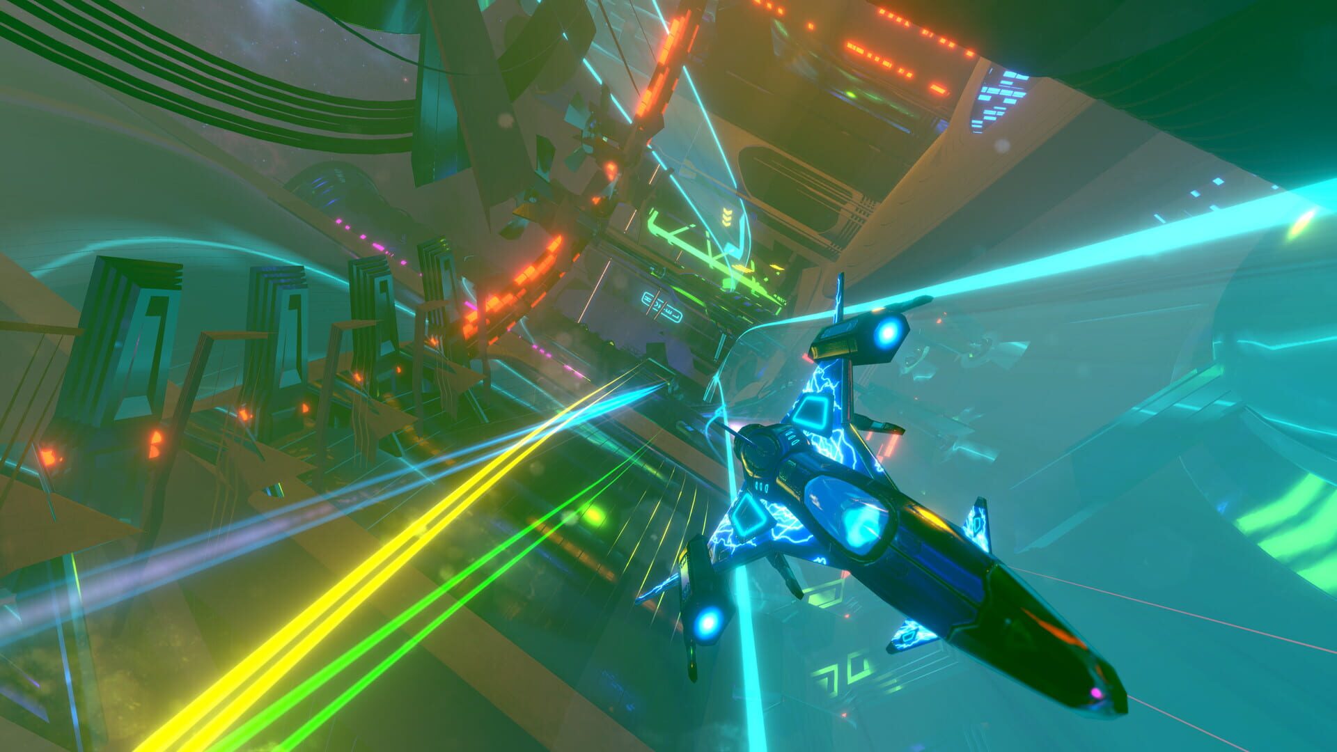 Foto do jogo Neon Wings: Air Race