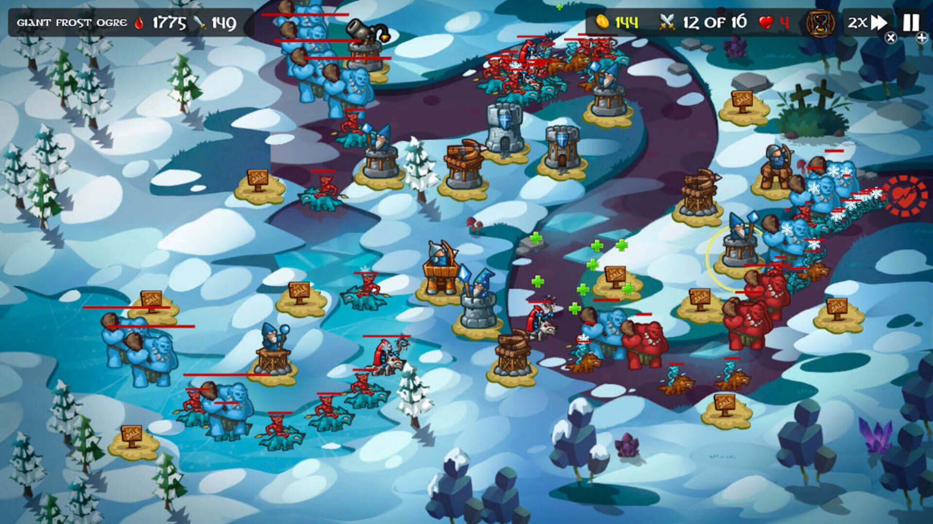 Foto do jogo Fantasy Tower Defense