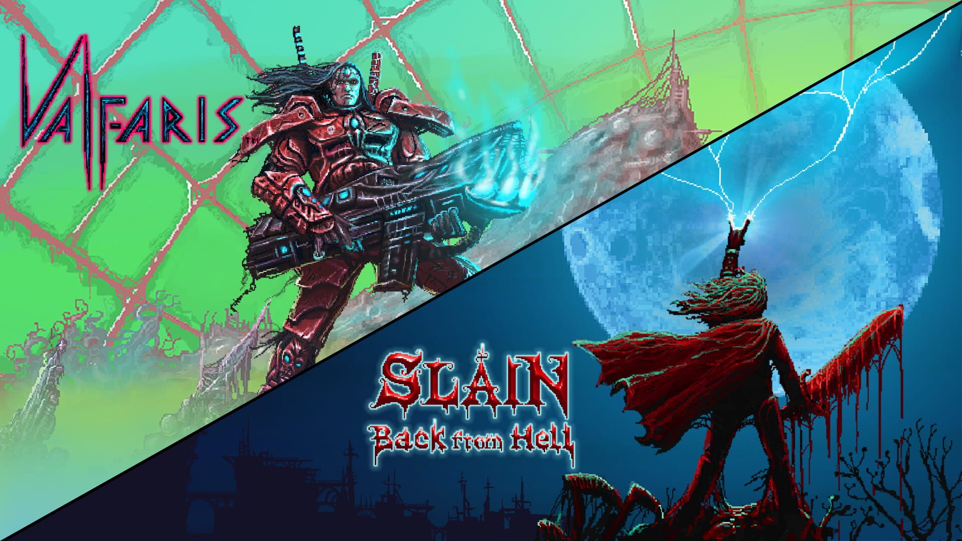 Foto do jogo Valfaris & Slain Double Pack