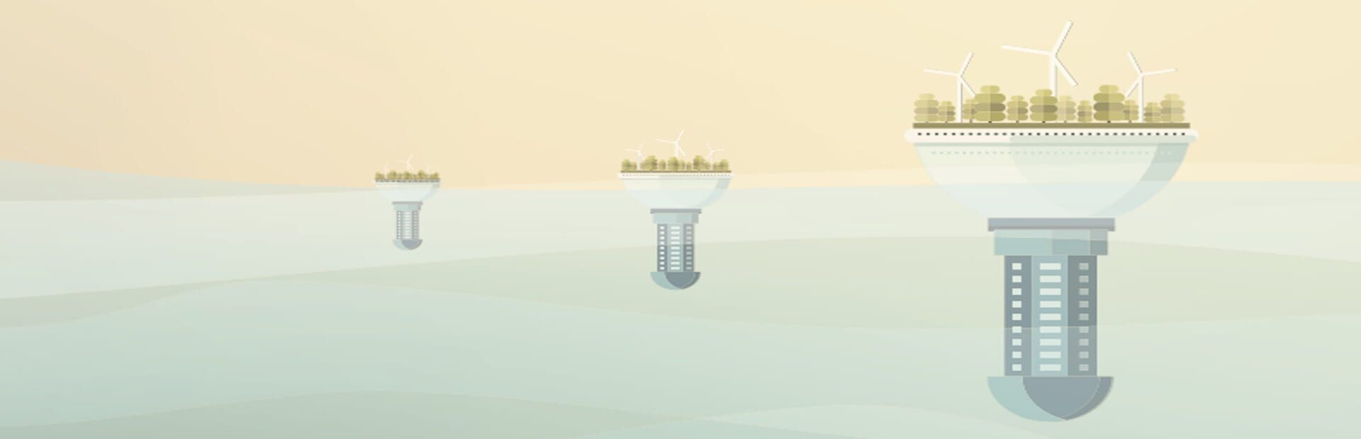 Foto do jogo The Floating City