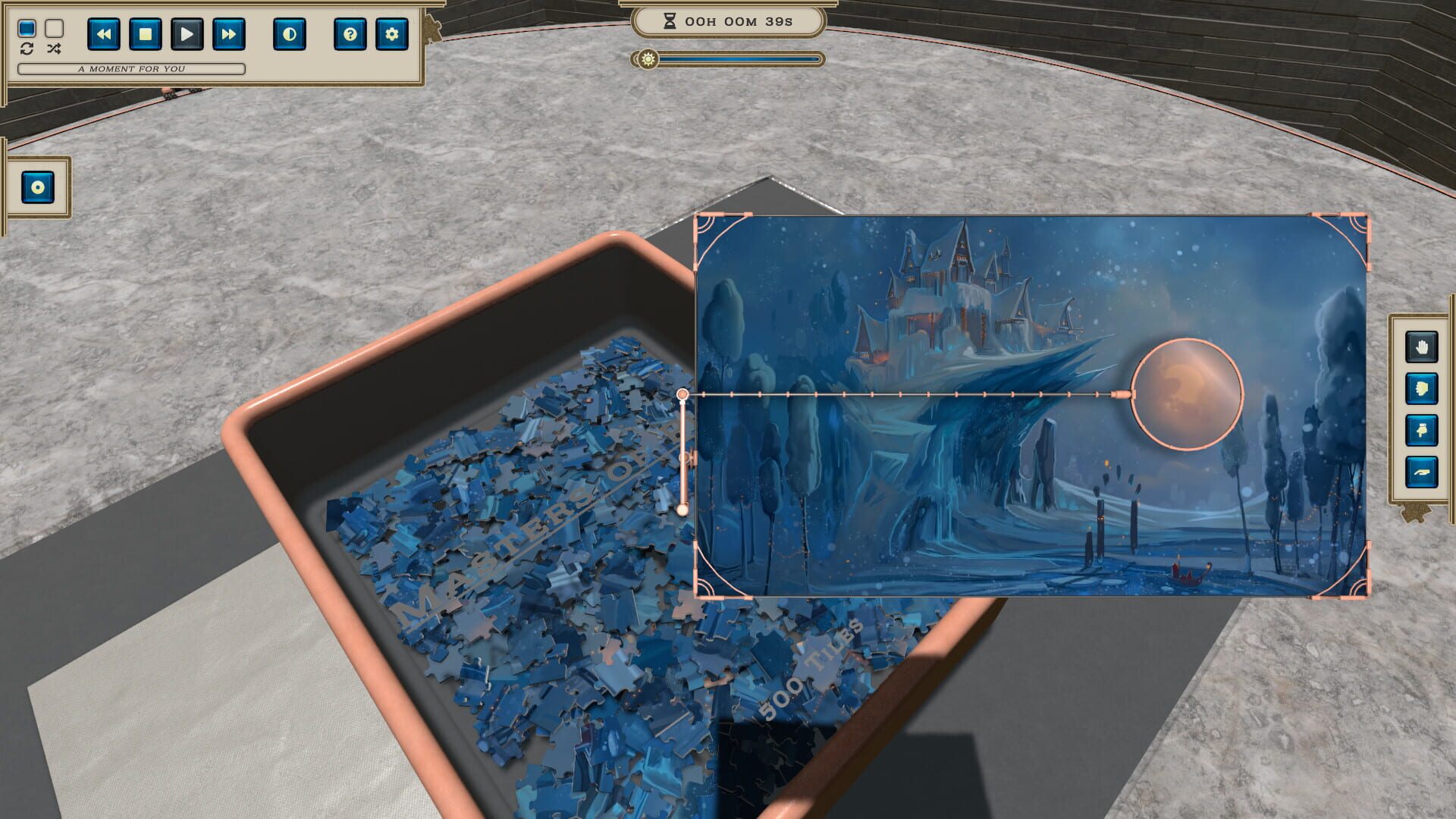 Foto do jogo Masters of Puzzle: Christmas Edition - Mystery Town