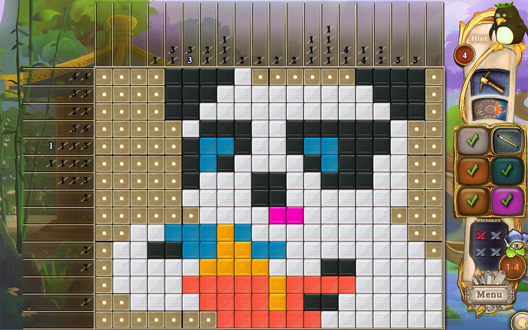Foto do jogo Fantasy Mosaics 34: Zen Garden