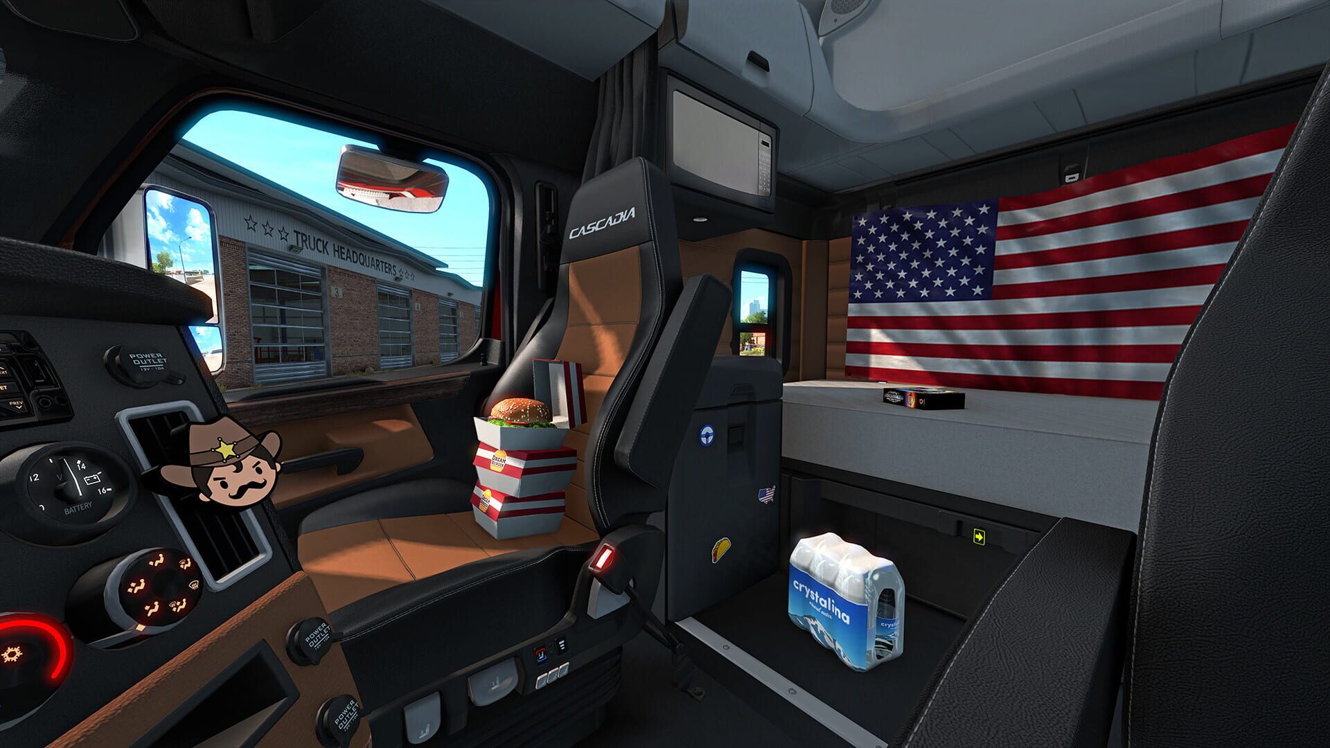 Foto do jogo American Truck Simulator: Cabin Accessories