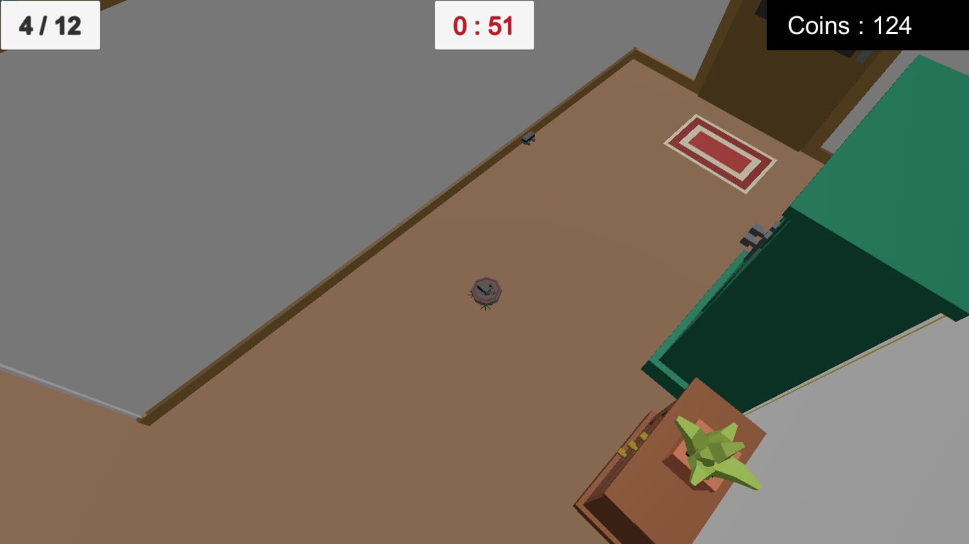 Foto do jogo Aggressive Robot Vacuum