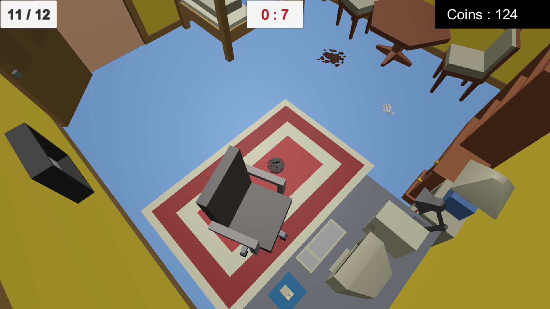 Foto do jogo Aggressive Robot Vacuum