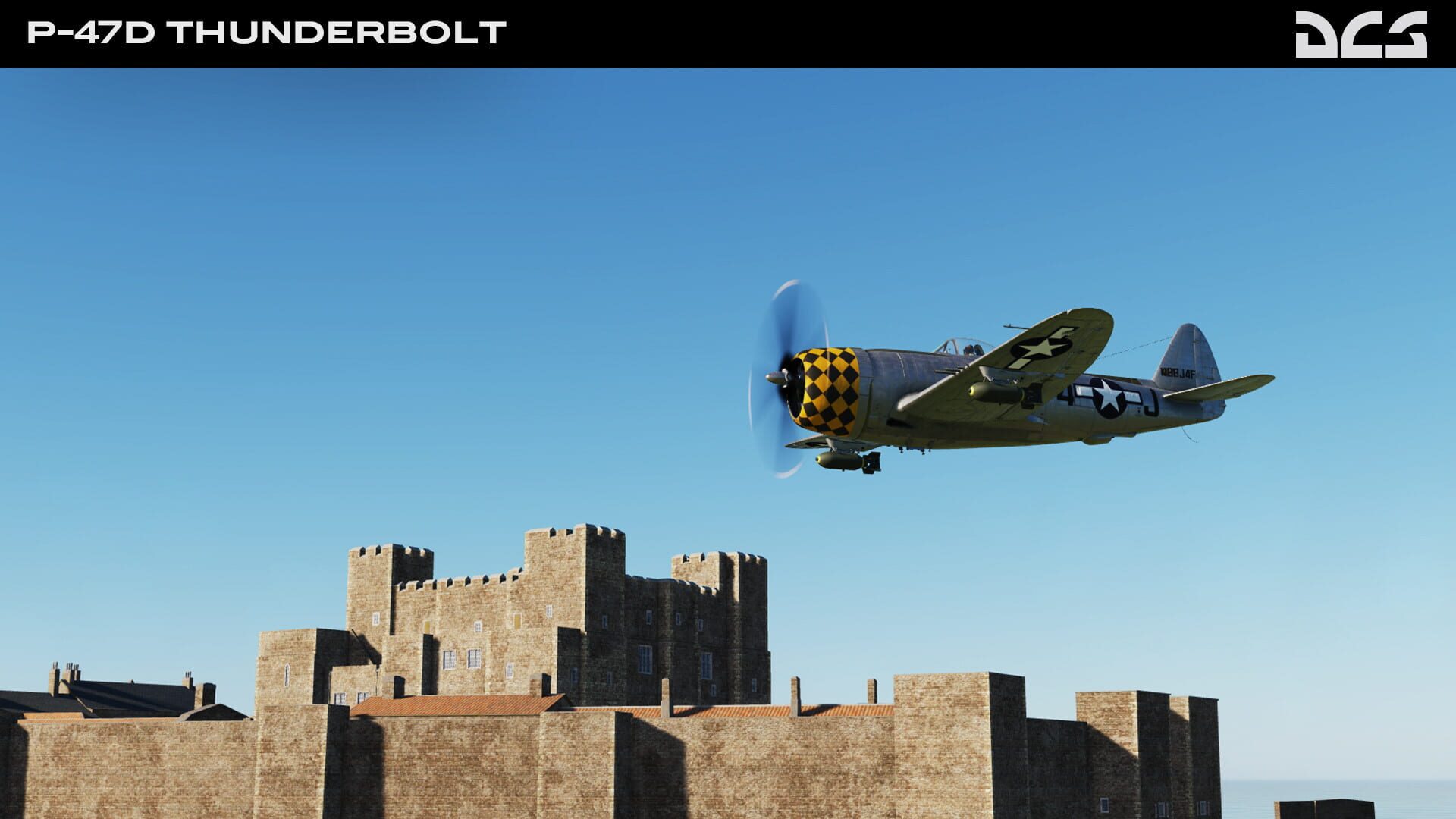 Foto do jogo DCS World: P-47D Thunderbolt