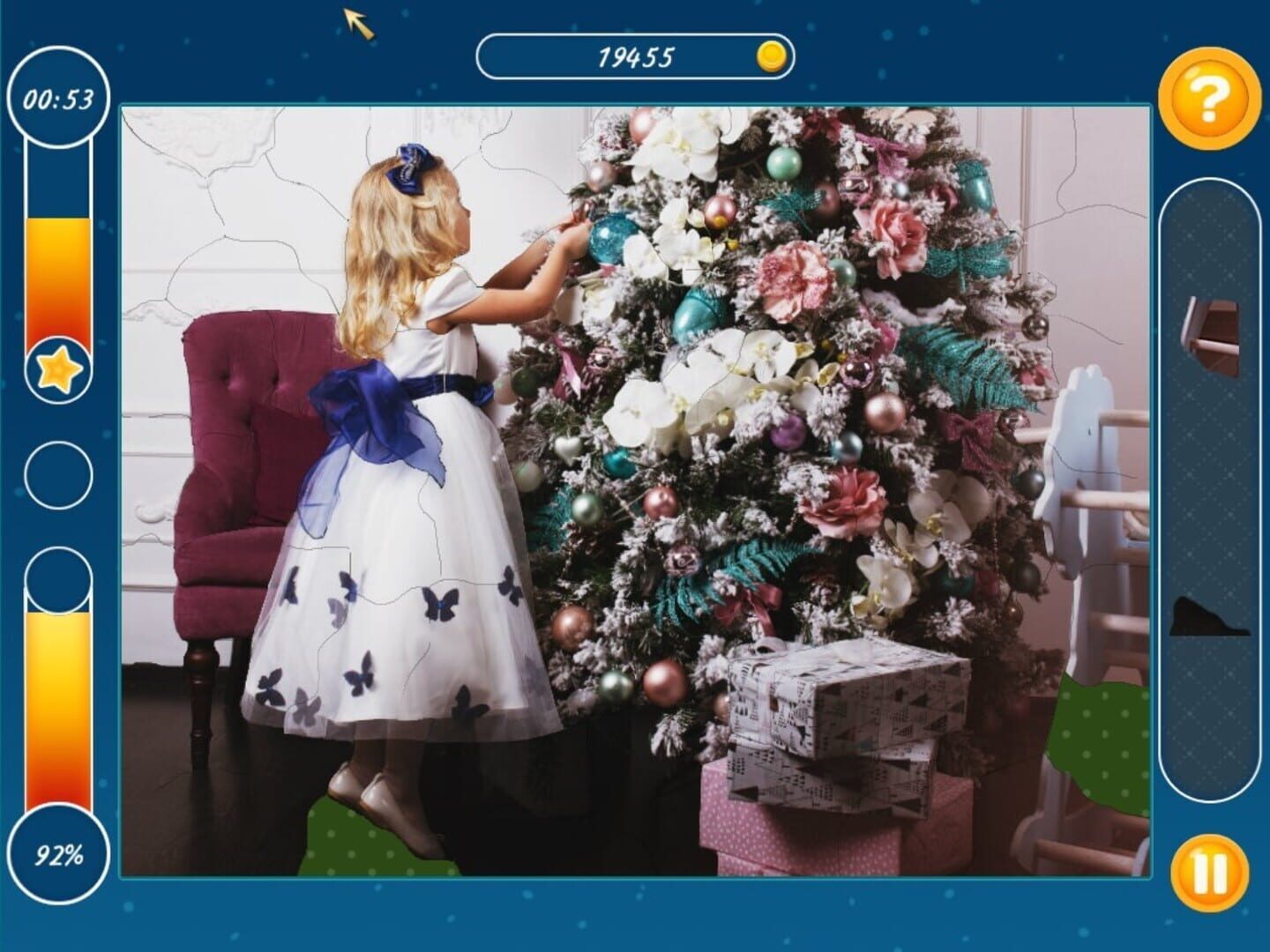 Foto do jogo Holiday Mosaics Christmas Puzzles